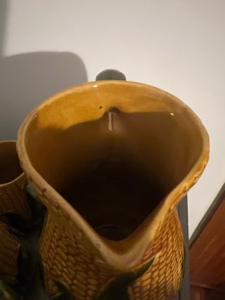 Juego de tazas y jarra de cerámica Costa Pereira