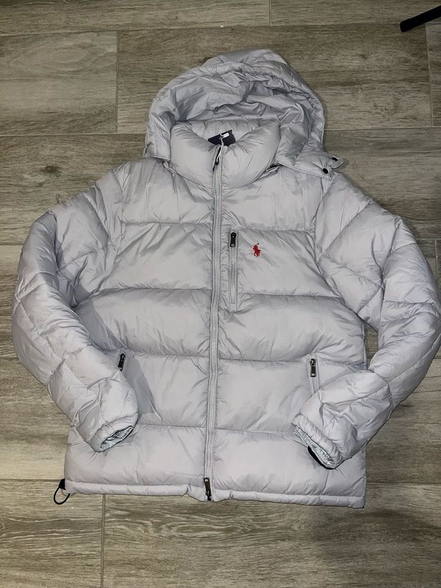 Chaqueta Polo Ralph Lauren Gris con Capucha