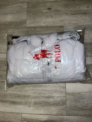 Chaqueta Polo Ralph Lauren Gris con Capucha