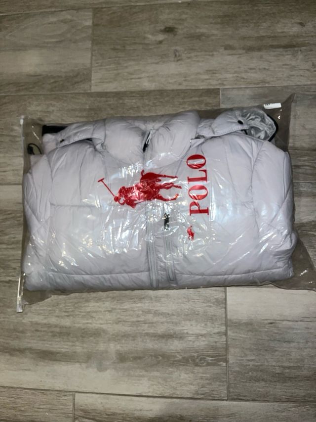 Chaqueta Polo Ralph Lauren Gris con Capucha