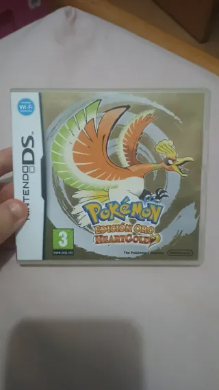 Pokémon edición oro heartgold Nintendo ds