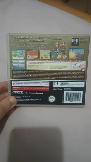 Pokémon edición oro heartgold Nintendo ds