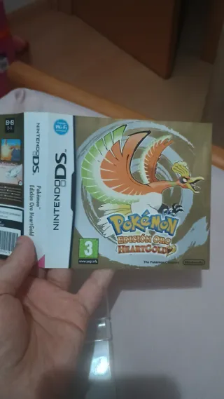 Pokémon edición oro heartgold Nintendo ds