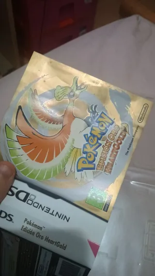 Pokémon edición oro heartgold Nintendo ds