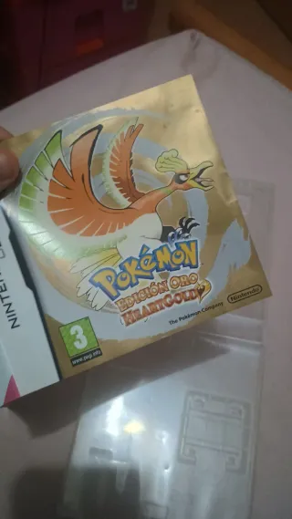Pokémon edición oro heartgold Nintendo ds