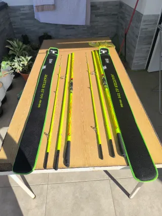 Equipo de pesca surcasting