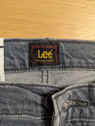 Pantalones Lee Rider Slim Azules Talla M 32-32