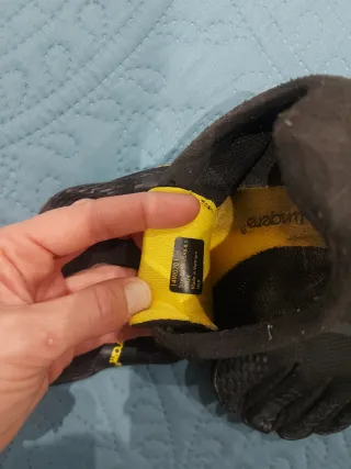 Zapatillas Vibram Five Fingers Talla 39 Negras