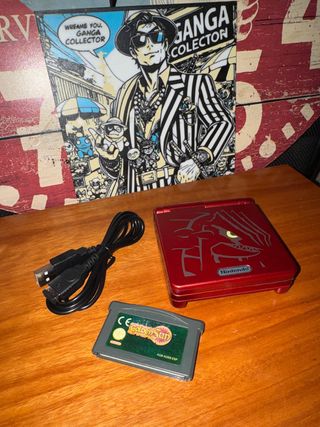 Game Boy Advance SP groudon + Golden Sun 1