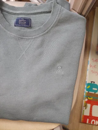 Sudadera Scalpers Verde Oliva