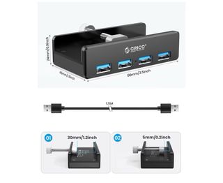 ORICO Hub USB 3.0 4 Puertos