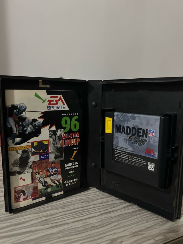 juego sega mega drive  Madden NFL 96 Sega Genesis
