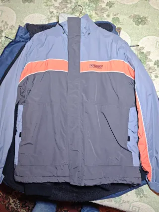 Chaqueta Astore Invierno Azul y Gris