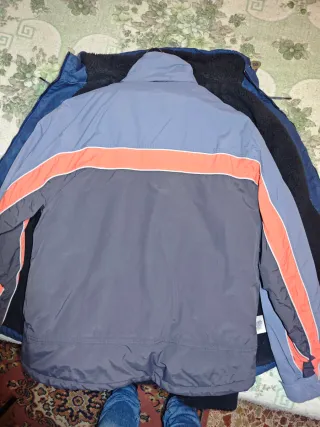 Chaqueta Astore Invierno Azul y Gris