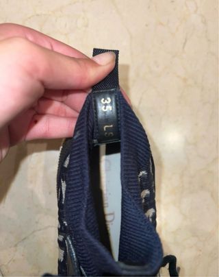 Zapatillas Christian Dior Azul Marino Talla 35