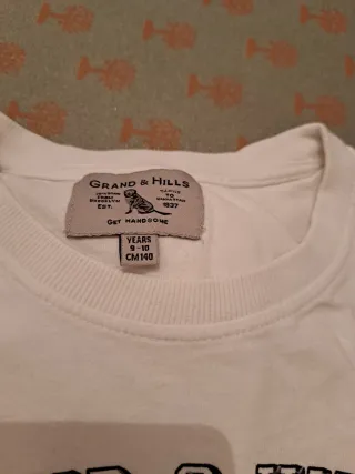 T-shirt bimbo manica lunga 9/10 anni