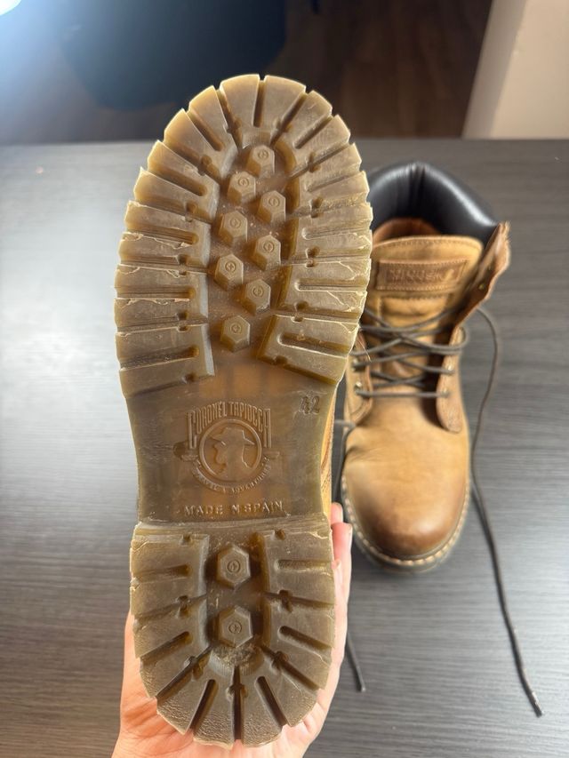 Botas estilo Timberland Beige/Marrón