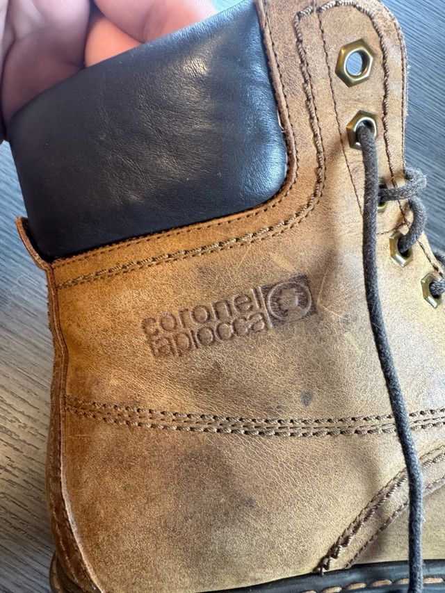 Botas estilo Timberland Beige/Marrón