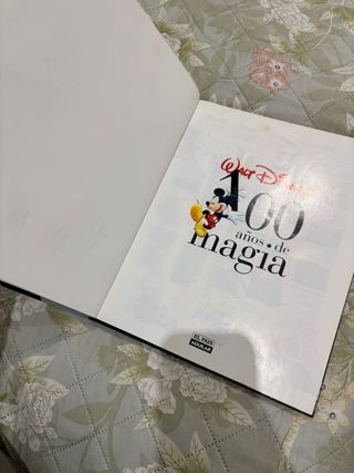 Libro Walt Disney 100 años de magia