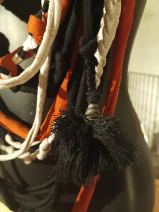 COLLAR ESTILO PETRAL TEXTIL