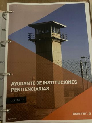 temario instituciones penitenciarias máster D