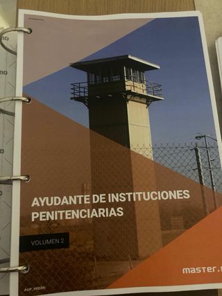 temario instituciones penitenciarias máster D