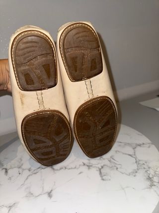 Mocassini donna beige