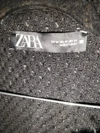 Chaqueta sin mangas de zara
