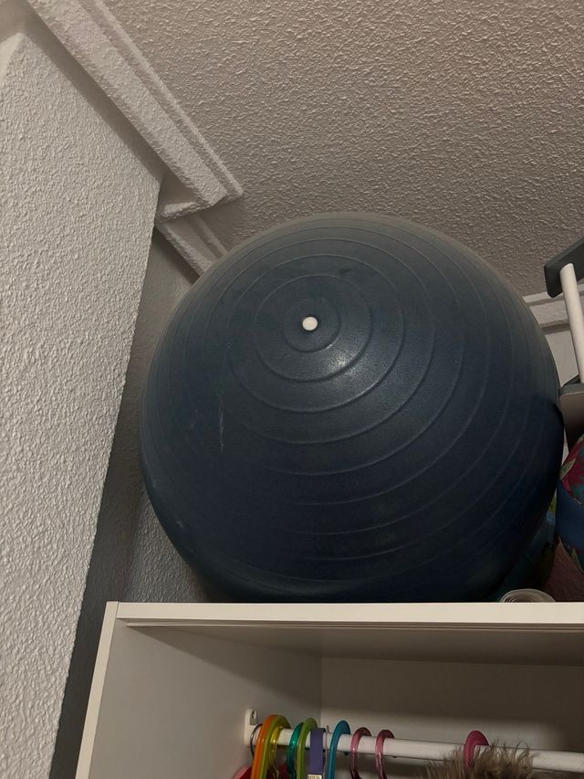 Balón de pilates azul
