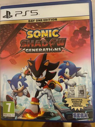 Sonic X Shadow Generations PS5 Day One Edition
