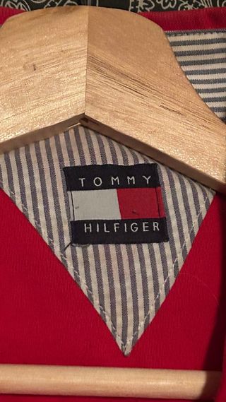 Camisa Tommy Hilfiger Roja Talla 43