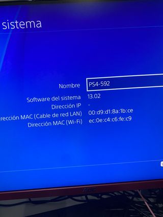 Consola PS4 500GB + Mando Negro