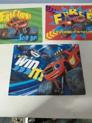 Puzzles de Blaze y los Monster Machines
