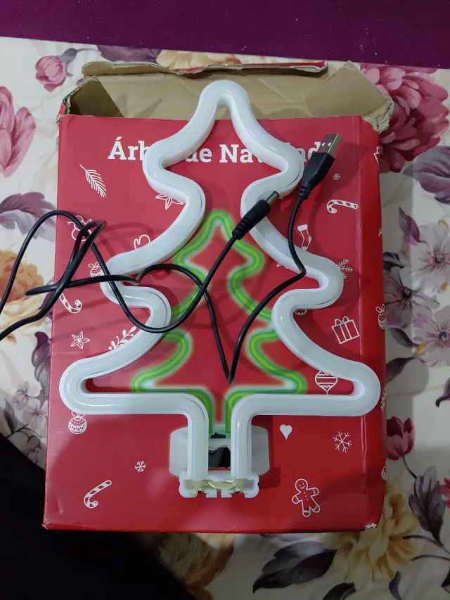 Luces Navideñas Árbol de Navidad