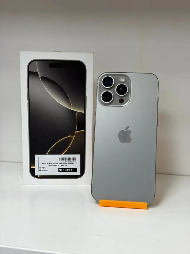 iPhone 16 Pro Max 512GB Titanio Natural