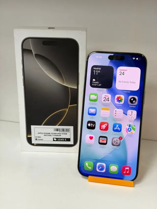 iPhone 16 Pro Max 512GB Titanio Natural