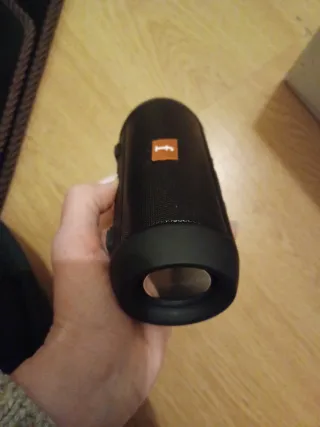 Altavoz  Negro y Naranja