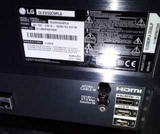 Despiece TV LG OLED55C9PLA