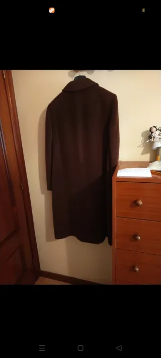 Abrigo de señora marrón