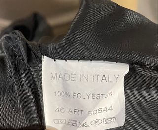 Bolero pelliccia ecologica nero tg. XS/ S/M