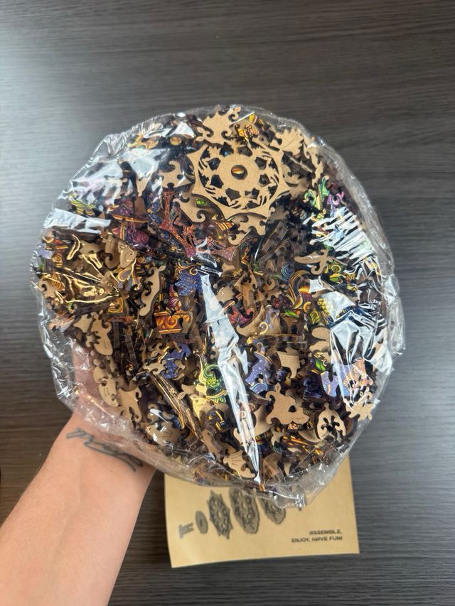 Puzzle Búho Mandala Unidragon