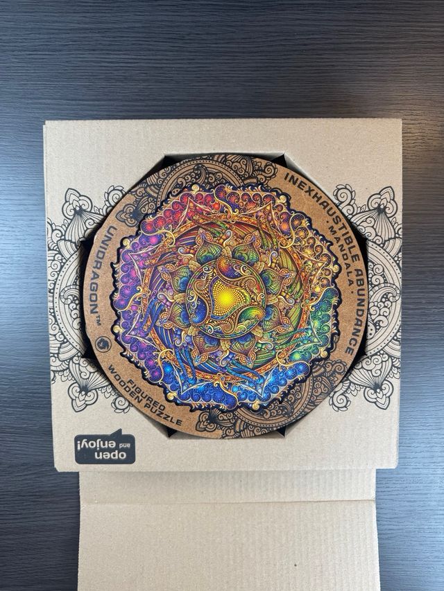 Puzzle Búho Mandala Unidragon
