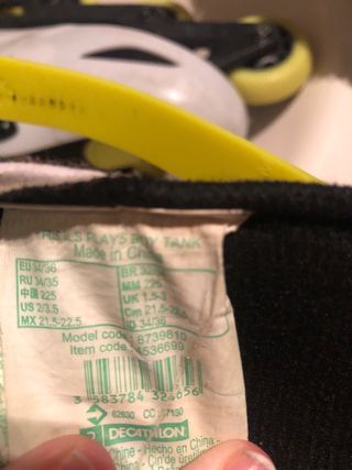 Patines en línea T34-36