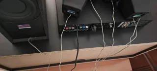 Home cine y también equipo de música Samsung