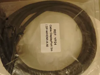 Cable HDMI a DisplayPort 5 m.