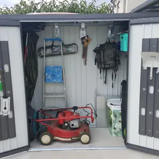 Armario Biohort GS190 Metal Negro/Plata