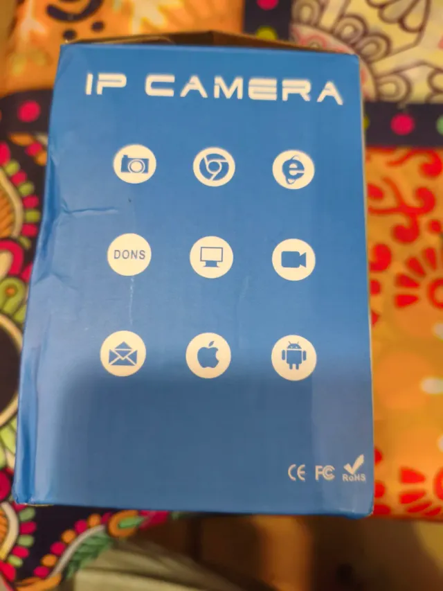 Cámara IP HD wifi con Audio