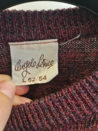 Jersey de lana con dibujo de ave