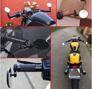 Espejos Moto Universales Aluminio