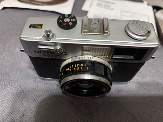 Cámara Olympus 35 RC carrete
